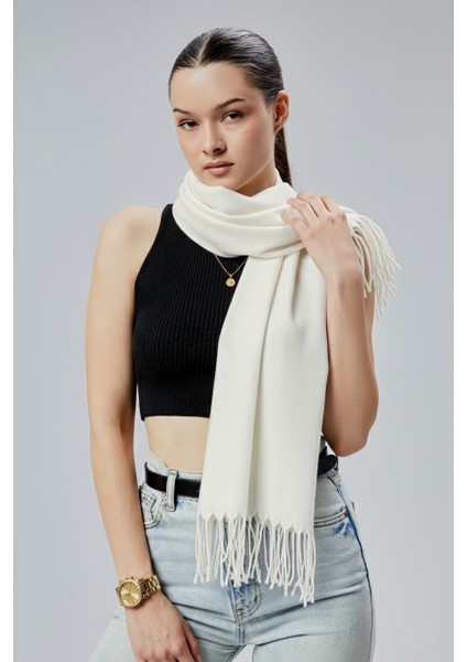 Yumuşak Dokulu Akrilik Basic Şal