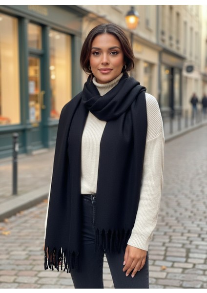 Yumuşak Dokulu Akrilik Basic Şal