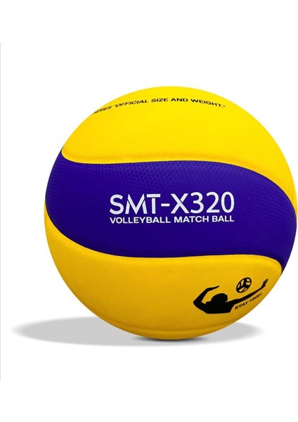 SMT-X320 Deri Voleybol Topu Sert Zemine ve Okullara Uygun Top Pompası Hediyeli ( 12 Adet ) fiyatları