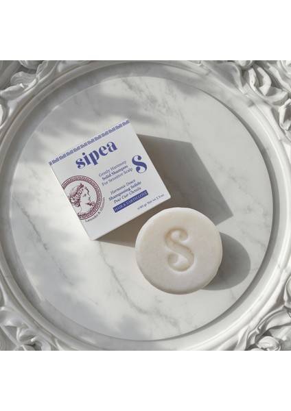 Gently Harmony Hassas Saç Derisi için Katı Şampuan/Kadın-Erkek Şampuan