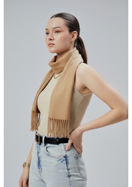 Yumuşak Dokulu Akrilik Basic Şal