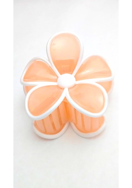 Papatya Model Yavruağzı Renk 7 cm Mandal Saç Tokası – Şık ve Dayanıklı fırsatları