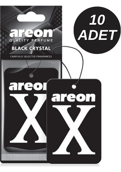 x Black Crystal 10'lu Oto Araç Kokusu