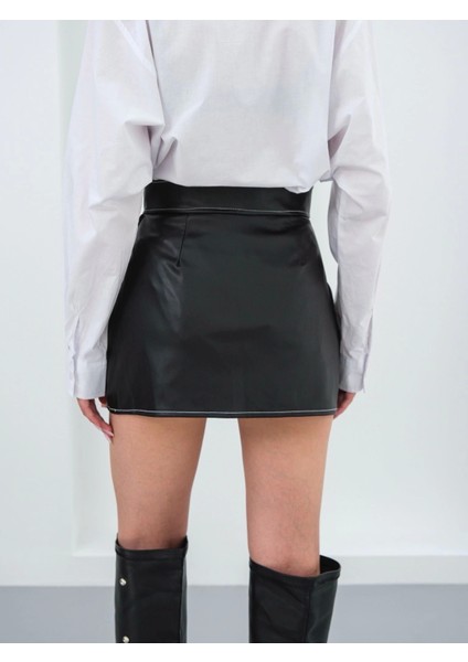 Kontrast Deri Etek Siyah W260015 fırsatları