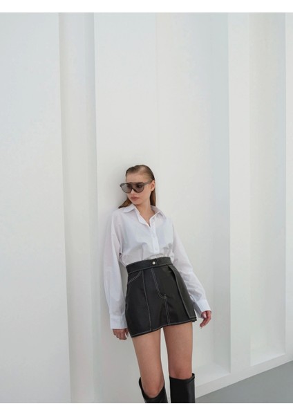 Kontrast Deri Etek Siyah W260015 indirimleri