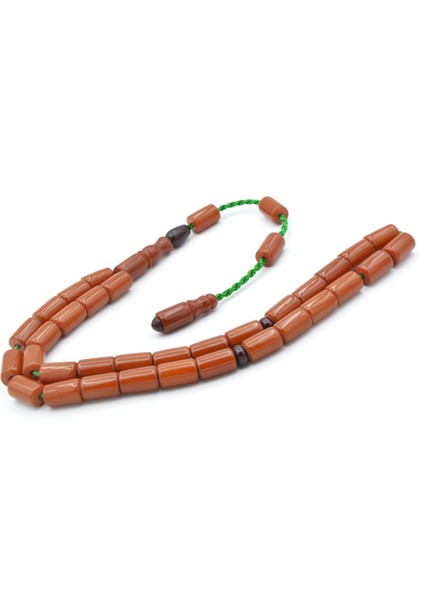 Usta Işi Sistemli Kesme Model Çubuk Malzeme Sarı Sıkma Kehribar Tesbih 190 fiyatları