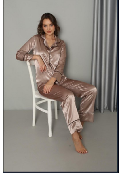Missayza V.s Model 2150 Saten Pijamatakım
