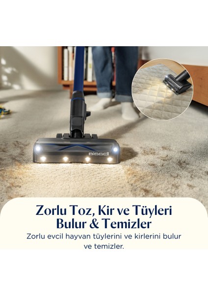 Furguard Pro 2'si 1 Arada Kablosuz Dikey Süpürge