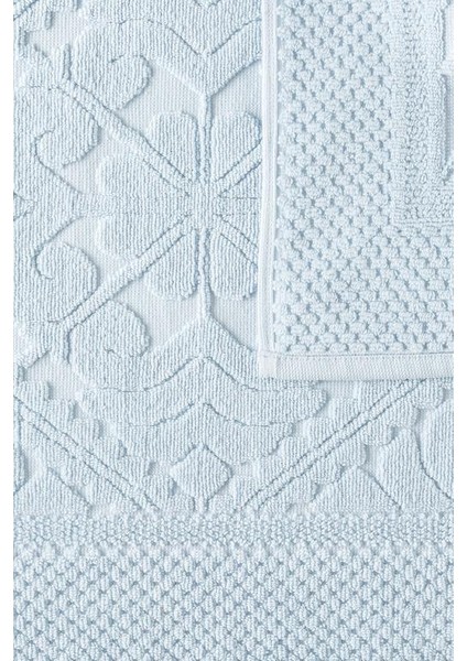 Yeni Sezon Mathilda Ayak Havlusu - Mavi - 50X70 cm - Mavi fiyatları