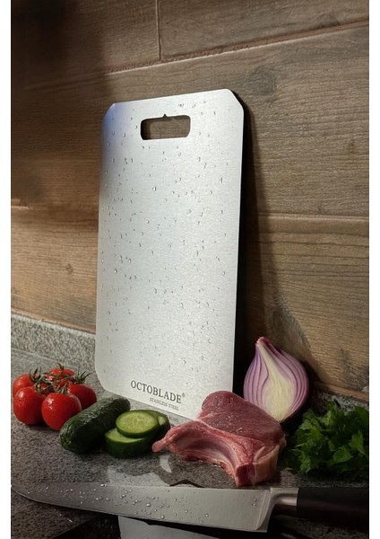 3dreamverse Octoblade Premium Paslanmaz Çelik Kesme Tahtası fırsatları