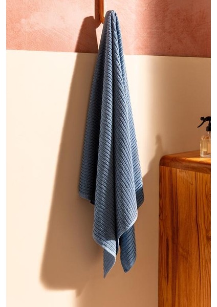 Yeni Sezon Carla Banyo Havlusu - Mavi