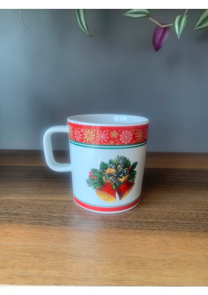 Yeni Yıl-Noel Çan Model Tekli Kupa