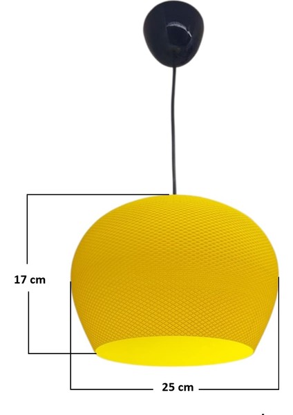 Harmony Tekli Sarkıt Avize (Sarı)- Salon, Mutfak, Yatak Odası ve Ofis Için Ideal Tasarım fiyatları