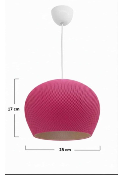 Harmony Tekli Sarkıt Avize (Pembe) - Salon, Mutfak, Yatak Odası ve Ofis Için Ideal Tasarım fiyatları