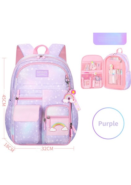 Çocuklar Schoolbag Kız Baskı Su Geçirmez Ilköğretim Okulu Sırt Çantası Öğrenci Sırt Çantası (Yurt Dışından) fırsatları