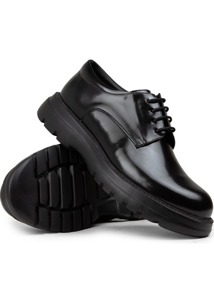 Erkek Hakiki Deri Siyah Günlük Ayakkabı - 01934MSYHE07 fiyatları