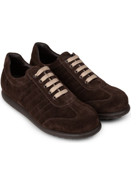 Erkek Hakiki Süet Kahverengi Günlük Ayakkabı - 01826MKHVC41 fırsatları