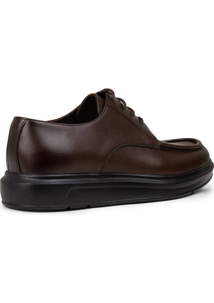 Erkek Kahverengi Deri Comfort Günlük Ayakkabı - 01981MKHVP01 fiyatları