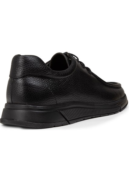 Erkek Hakiki Deri Siyah Yürüyüş Ayakkabısı - 02003MSYHE01 fiyatları