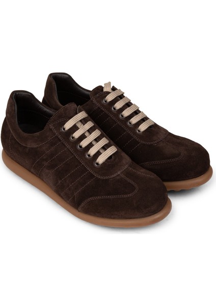 Erkek Kahverengi Hakiki Süet Günlük Ayakkabı - 01826MKHVC38 fırsatları