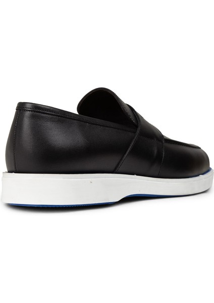 Erkek Siyah Hakiki Deri Loafer Ayakkabı - 01960MSYHC03 fiyatları