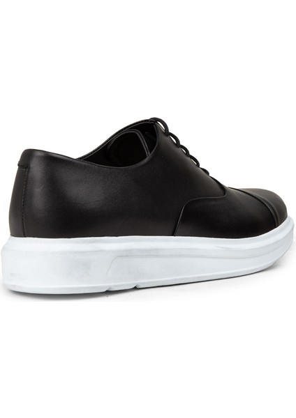 Erkek Günlük Siyah Hakiki Deri Ayakkabı - 01832MSYHP09 fiyatları