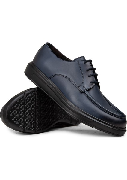Erkek Hakiki Deri Lacivert Günlük Ayakkabı - 01981MLCVP01 modelleri