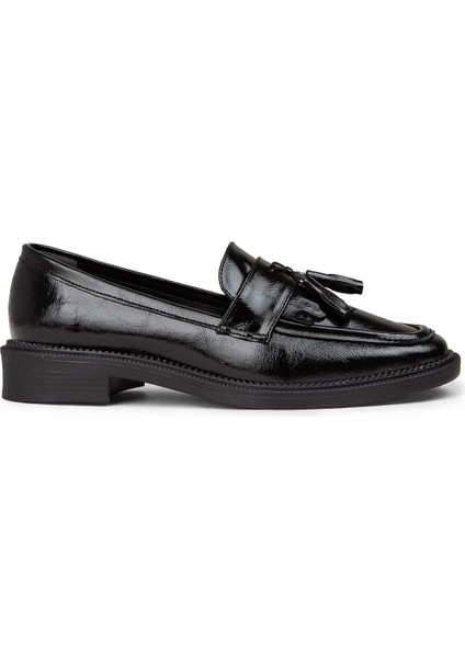 Kadın Rugan Siyah Makosen - K0907ZSYHC03