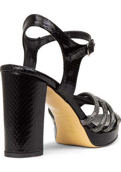 Kadın Siyah Abiye Ayakkabı - K0151ZSYHM01 fiyatları