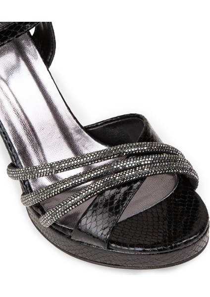 Kadın Siyah Abiye Ayakkabı - K0151ZSYHM01 modelleri