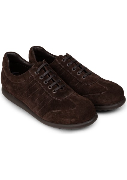 Erkek Hakiki Süet Kahverengi Günlük Ayakkabı - 01826MKHVC35 fırsatları