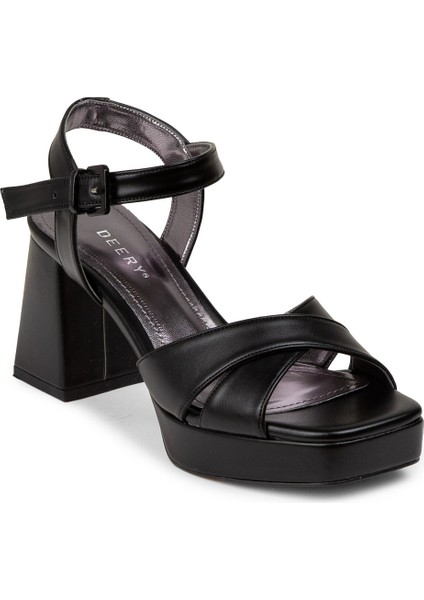Kadın Siyah Abiye Ayakkabı - K0990ZSYHM01 modelleri
