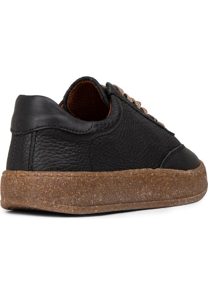 Kadın Hakiki Deri Siyah Sneaker Ayakkabı - SE620ZSYHC01 fiyatları