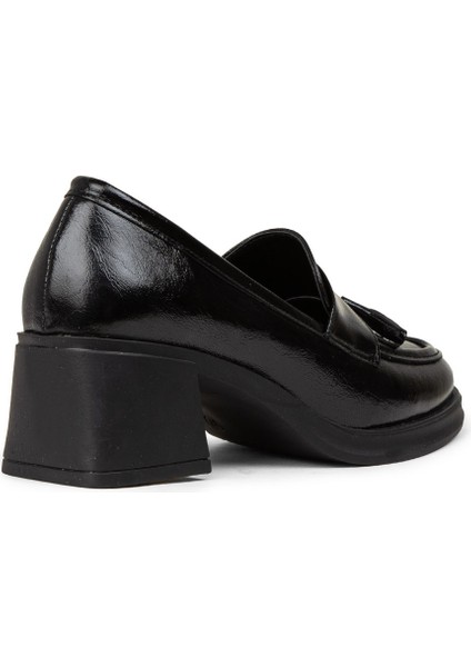 Kadın Rugan Siyah Topuklu Ayakkabı - K1454ZSYHC01 fiyatları