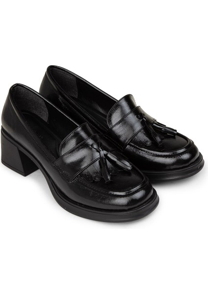 Kadın Rugan Siyah Topuklu Ayakkabı - K1454ZSYHC01 modelleri