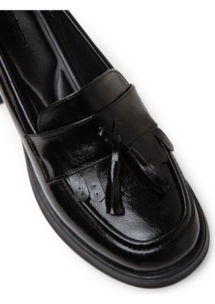 Kadın Rugan Siyah Topuklu Ayakkabı - K1454ZSYHC01 fırsatları