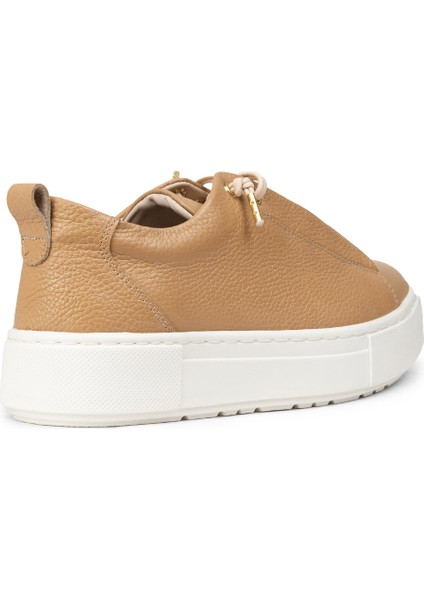 Kadın Bej Hakiki Deri Sneaker Ayakkabı - R2401ZBEJC01 fiyatları