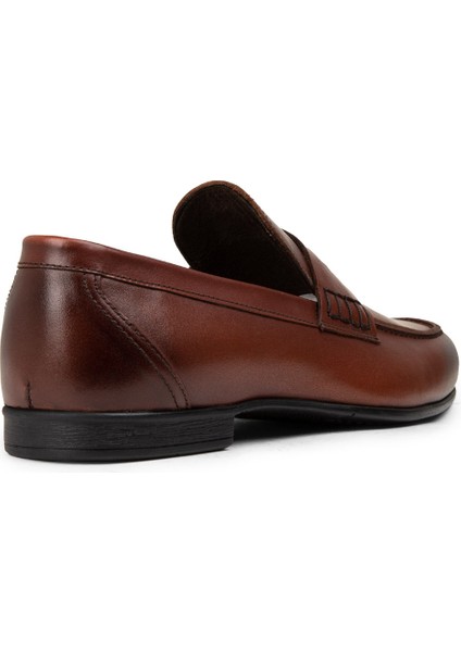 Erkek Bakır Rengi Hakiki Deri Makosen - 01538MBKRC01 modelleri