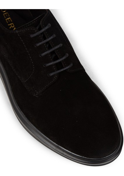 Erkek Hakiki Süet Siyah Comfort Günlük Ayakkabı - 01932MSYHP03 indirimleri