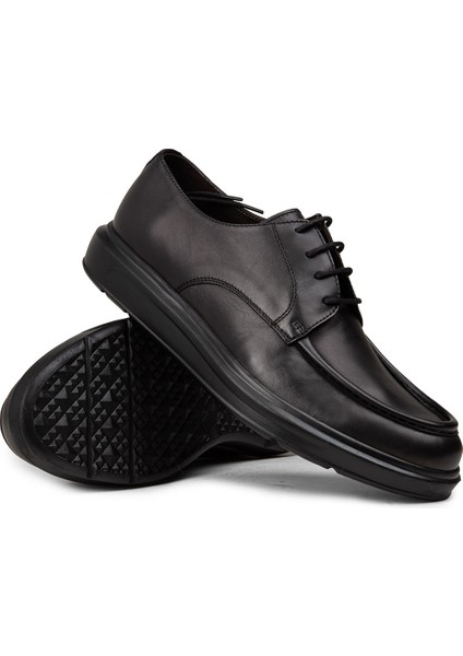 Erkek Hakiki Deri Siyah Günlük Ayakkabı - 01981MSYHP01 modelleri