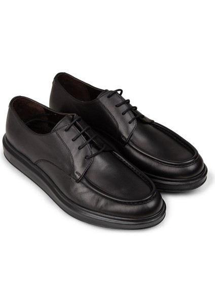 Erkek Hakiki Deri Siyah Günlük Ayakkabı - 01981MSYHP01 fırsatları