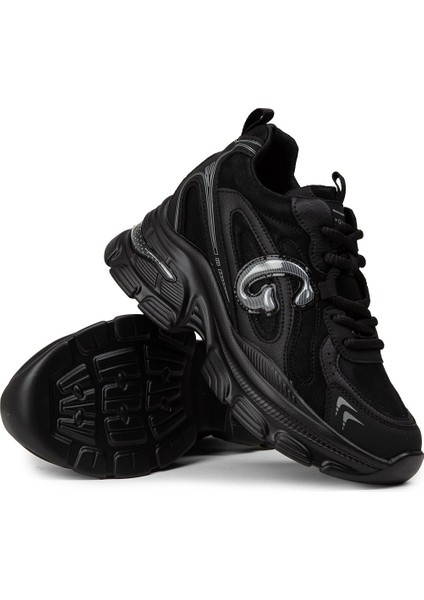 Kadın Siyah Sneaker Ayakkabı - 25450ZSYHC01 modelleri