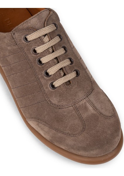 Erkek Hakiki Süet Vizon Renk Günlük Ayakkabı - 01826MVZNC03 indirimleri