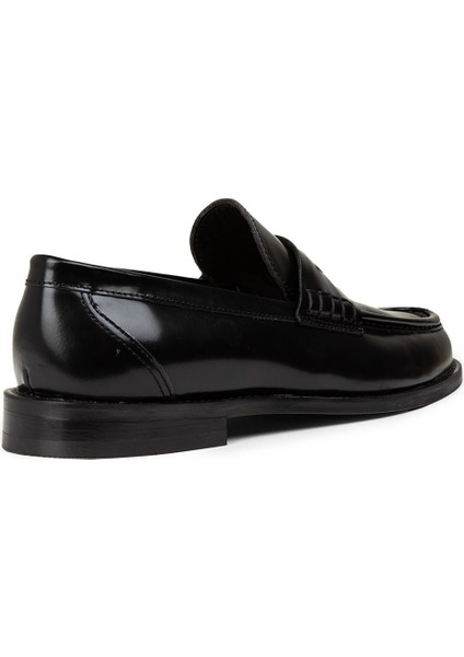 Erkek Hakiki Deri Siyah Makosen - 02000MSYHM01 fiyatları