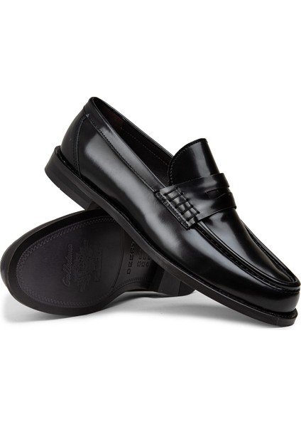 Erkek Hakiki Deri Siyah Makosen - 02000MSYHM01 modelleri