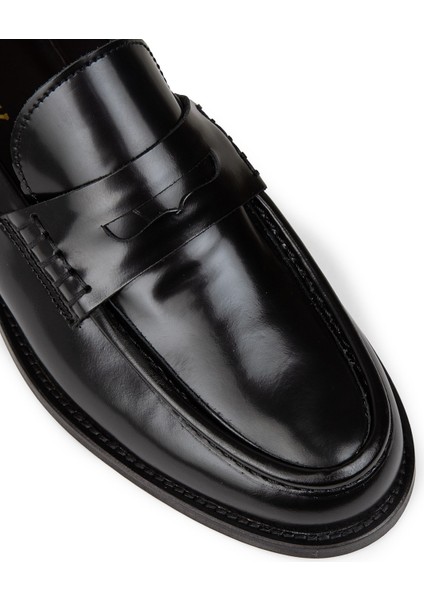 Erkek Hakiki Deri Siyah Makosen - 02000MSYHM01 indirimleri