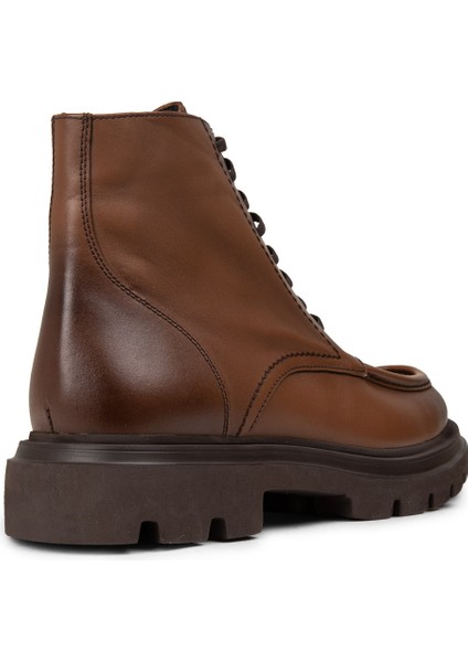 Erkek Taba Renk Hakiki Deri Bot - 01979MTBAE03 fiyatları
