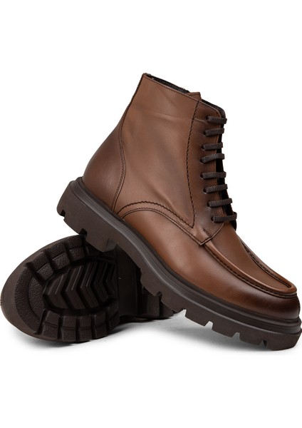 Erkek Taba Renk Hakiki Deri Bot - 01979MTBAE03 modelleri