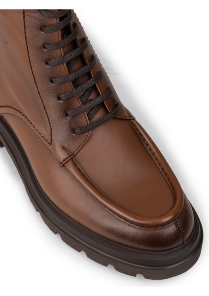 Erkek Taba Renk Hakiki Deri Bot - 01979MTBAE03 indirimleri