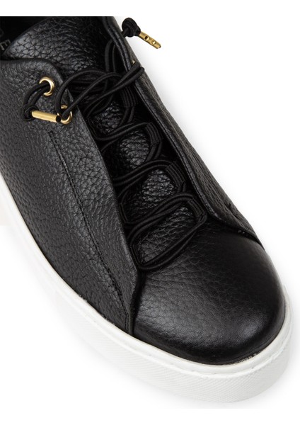 Kadın Siyah Hakiki Deri Sneaker Ayakkabı - R2401ZSYHC01 indirimleri